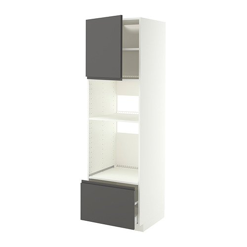 METOD/MAXIMERA high cabinet f built-in appliances