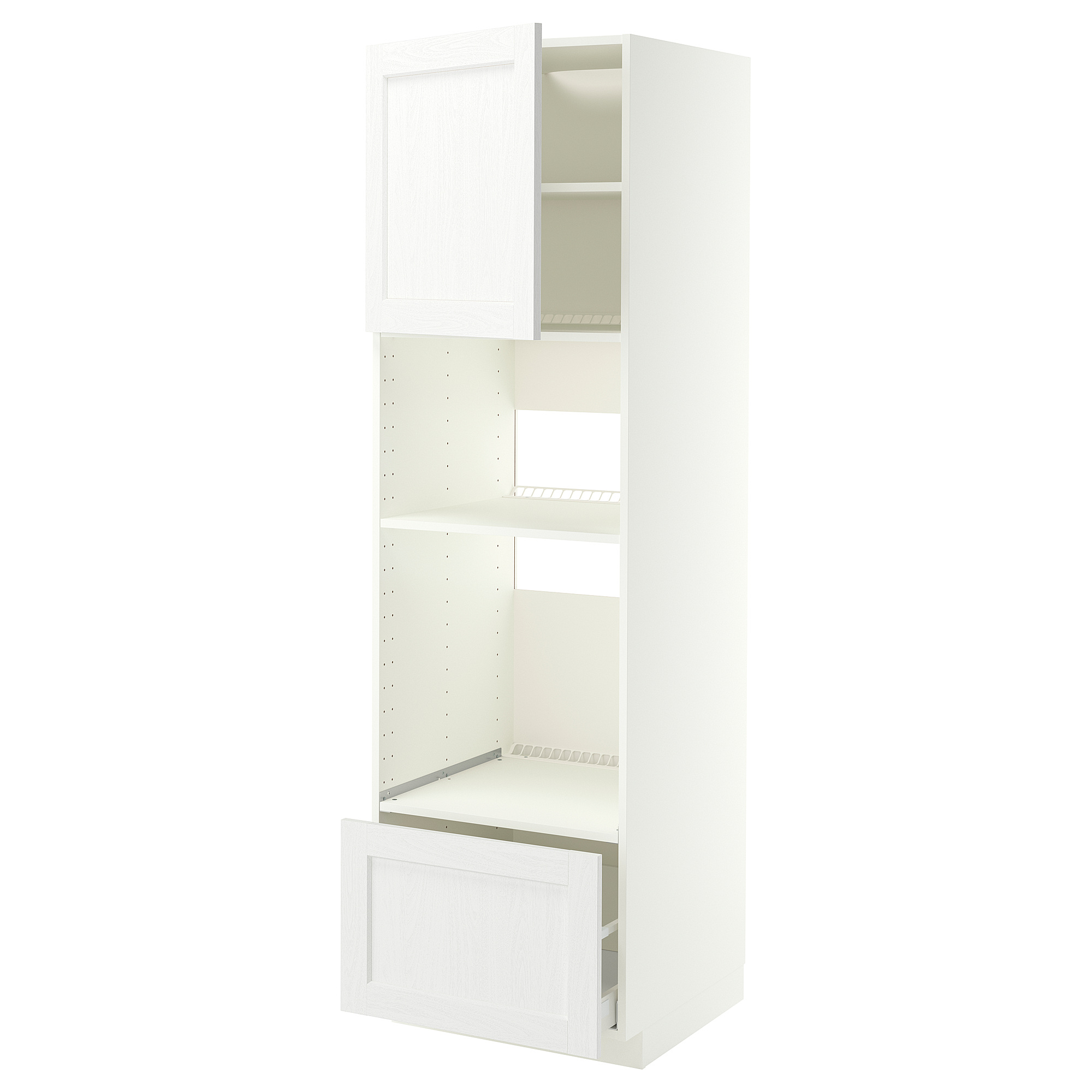 METOD/MAXIMERA high cabinet f built-in appliances