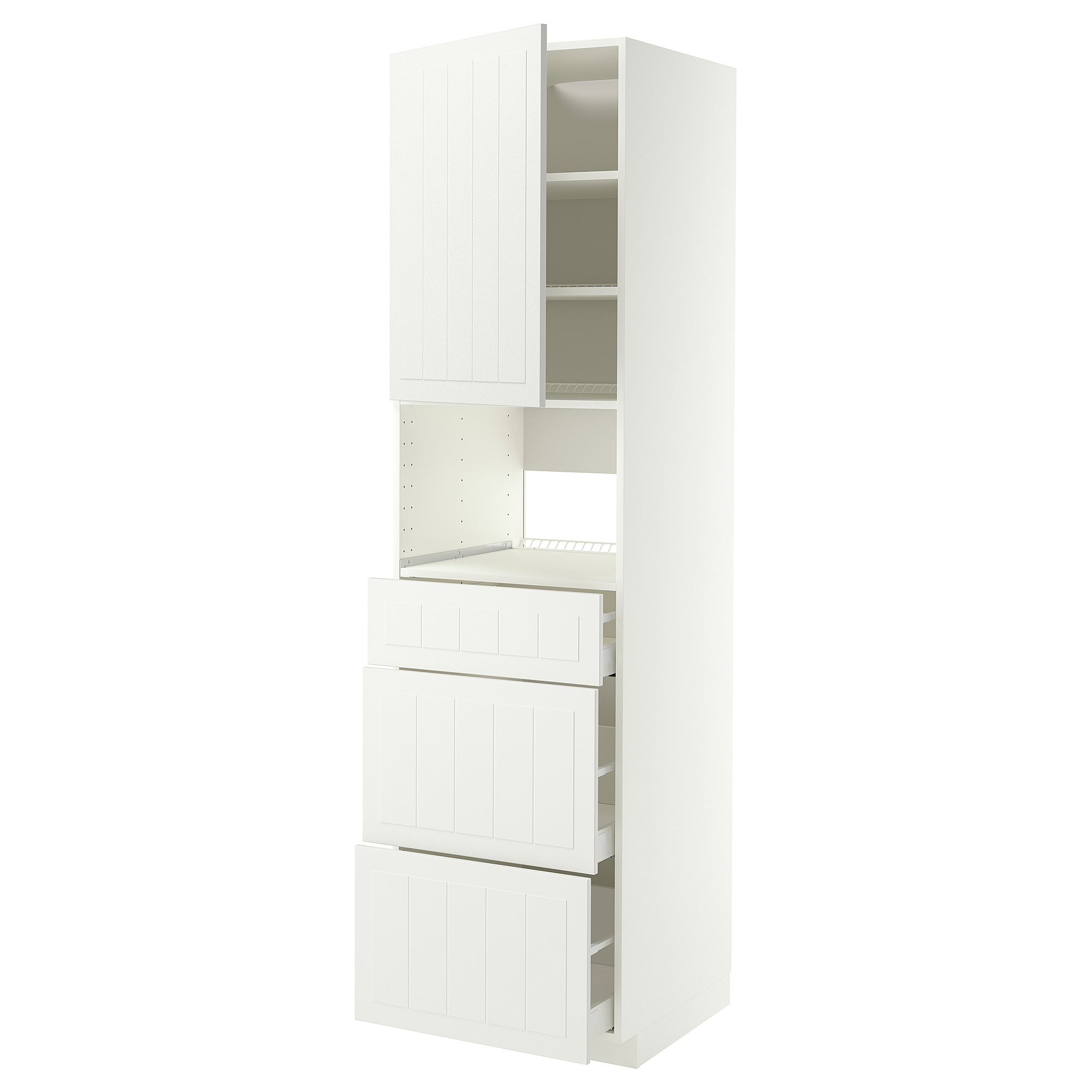 METOD/MAXIMERA high cabinet f built-in appliances