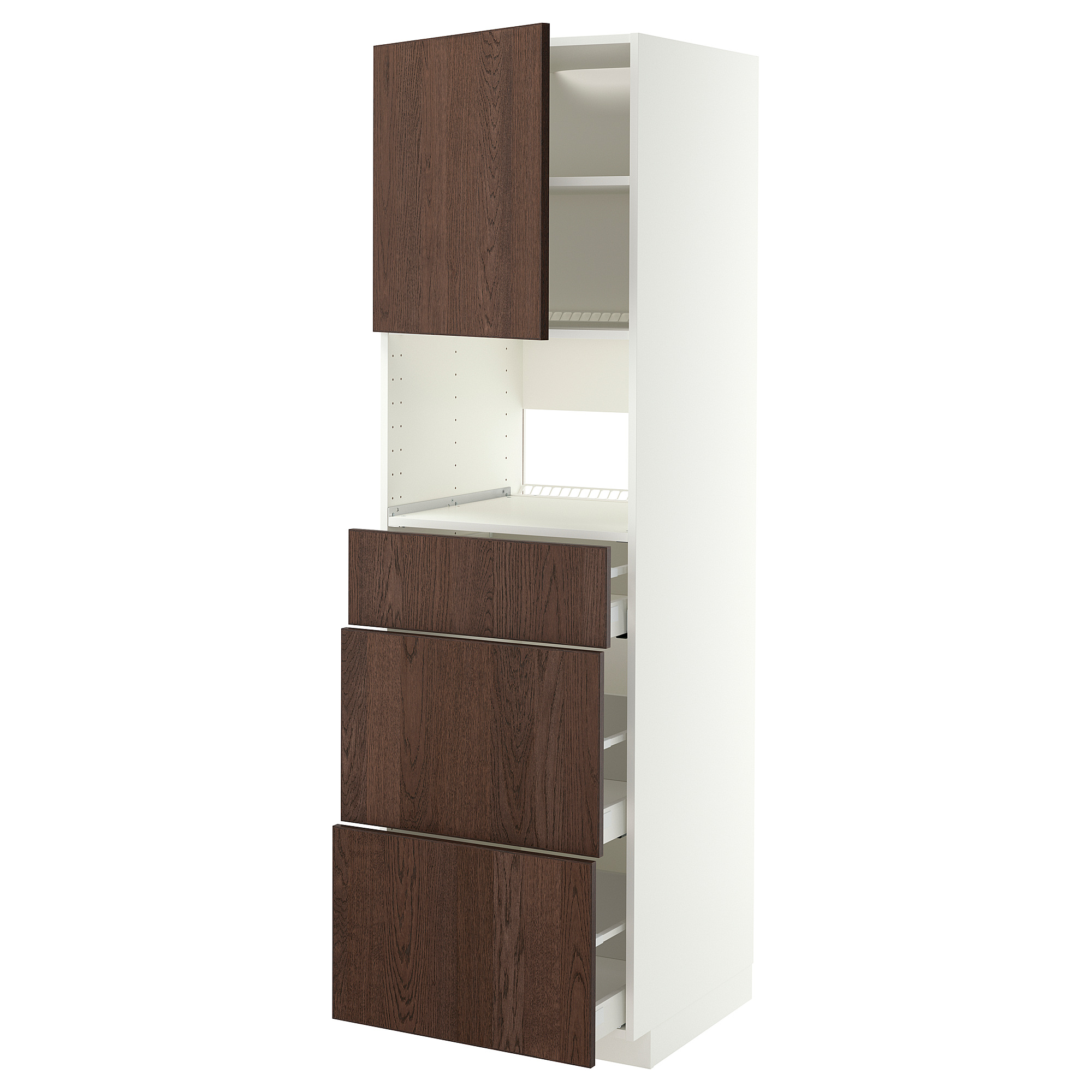 METOD/MAXIMERA high cabinet f built-in appliances