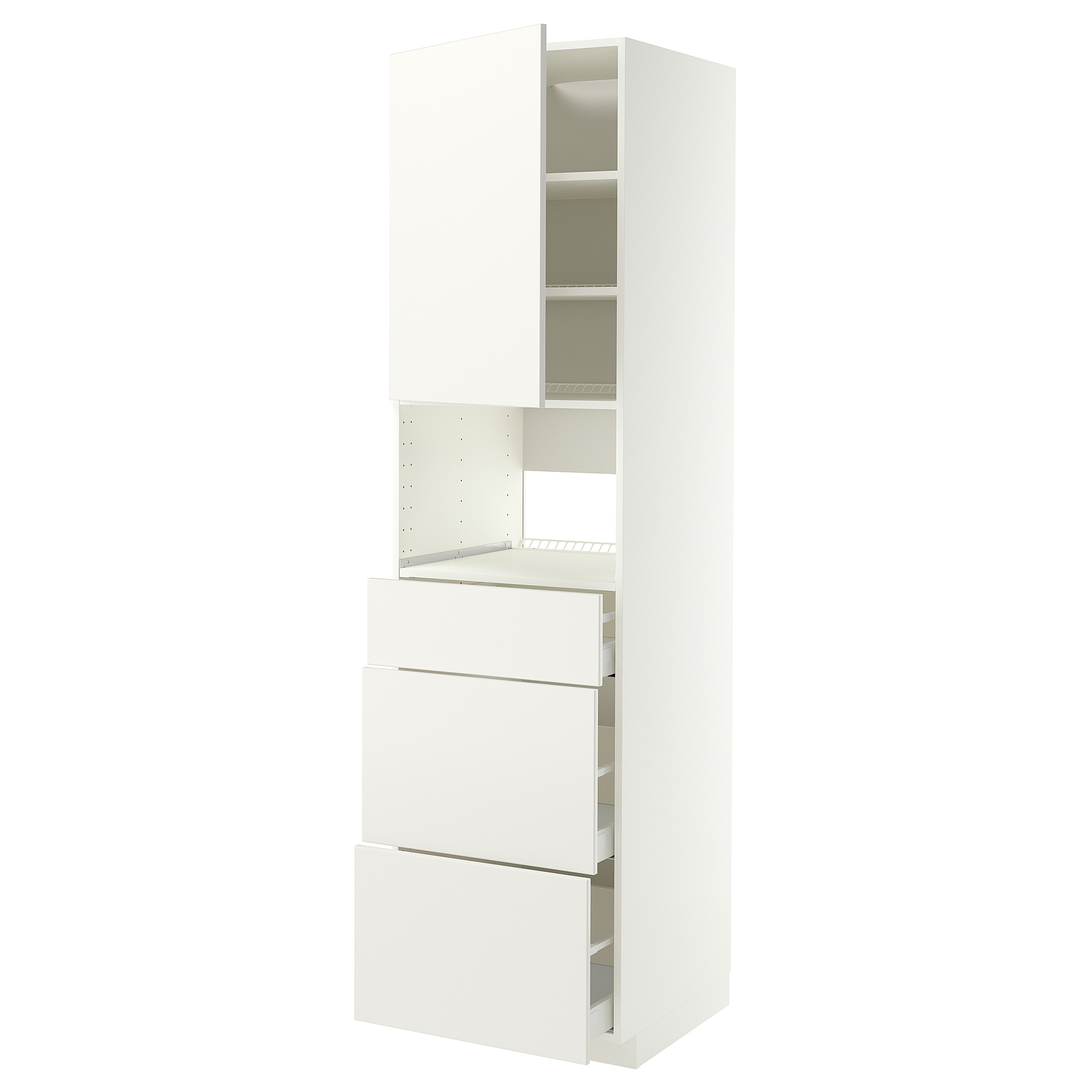 METOD/MAXIMERA high cabinet f built-in appliances