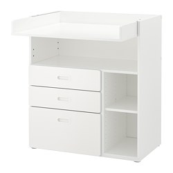 ikea dresser and changing table
