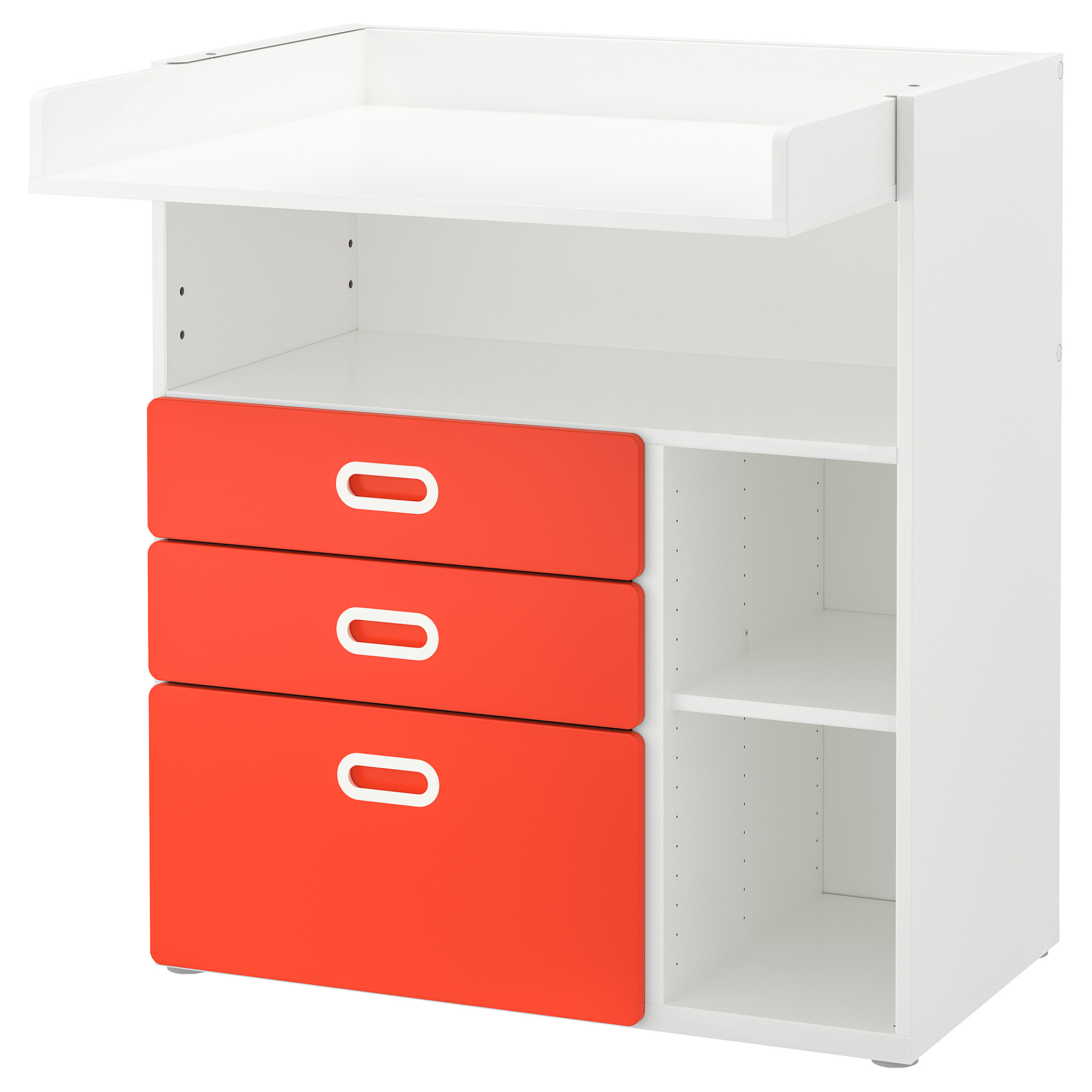 changing table and drawers
