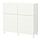 BESTÅ - storage combination w doors/drawers, white/Lappviken/Stubbarp white | IKEA Hong Kong and Macau - PE860966_S1