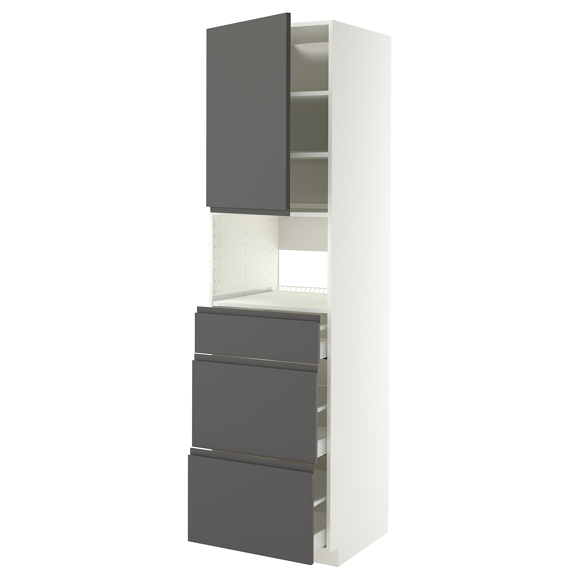 METOD/MAXIMERA high cabinet f built-in appliances