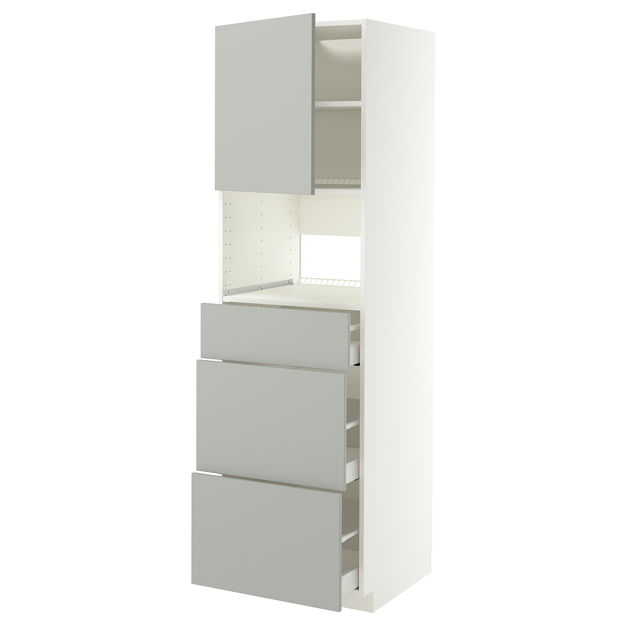 METOD/MAXIMERA high cabinet f built-in appliances