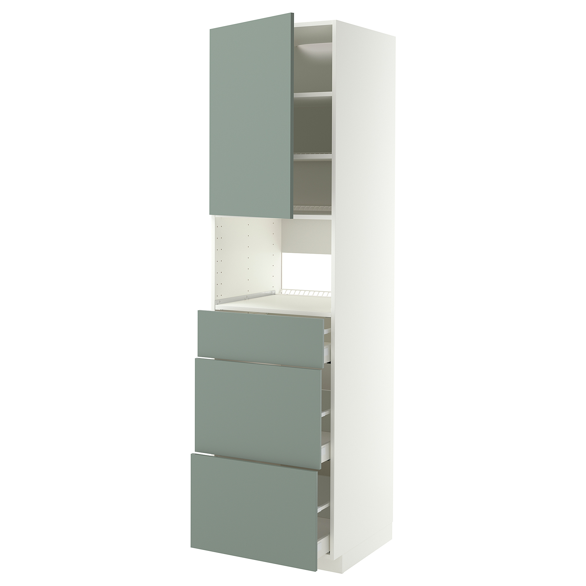 METOD/MAXIMERA high cabinet f built-in appliances