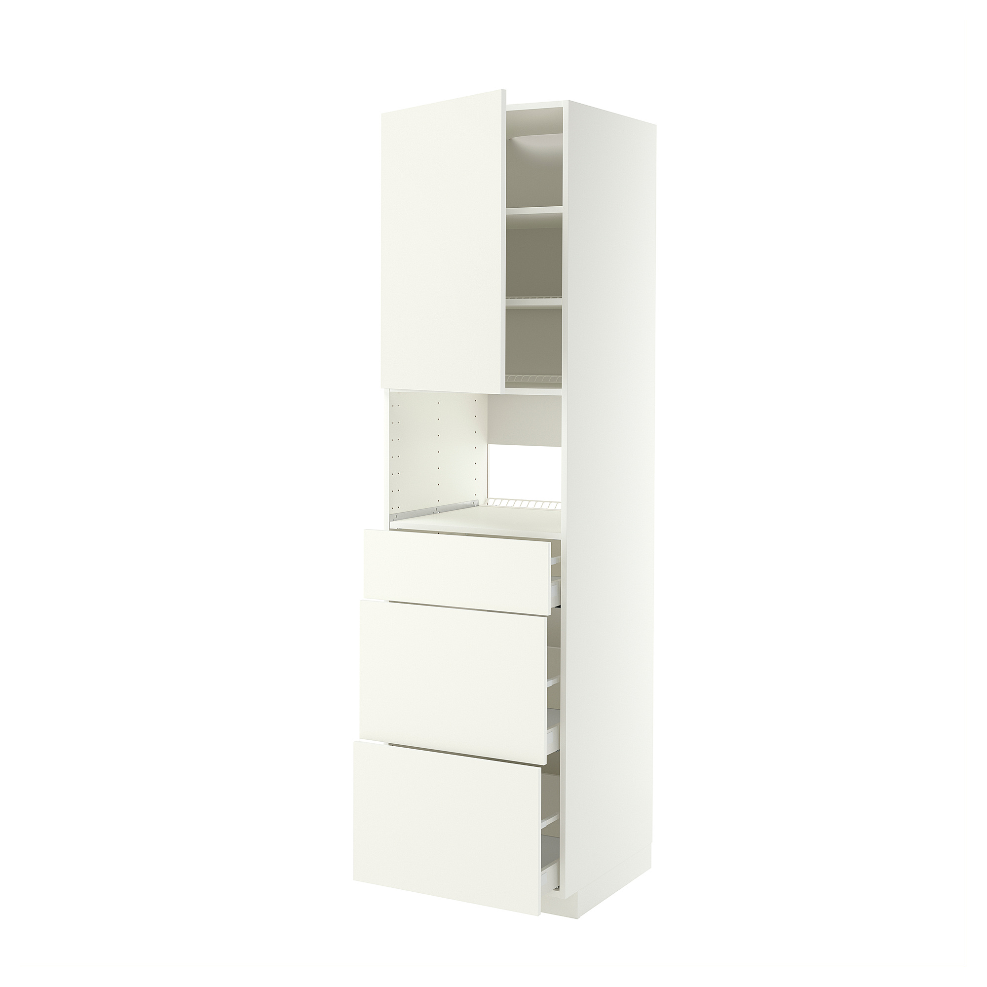METOD/MAXIMERA high cabinet f built-in appliances