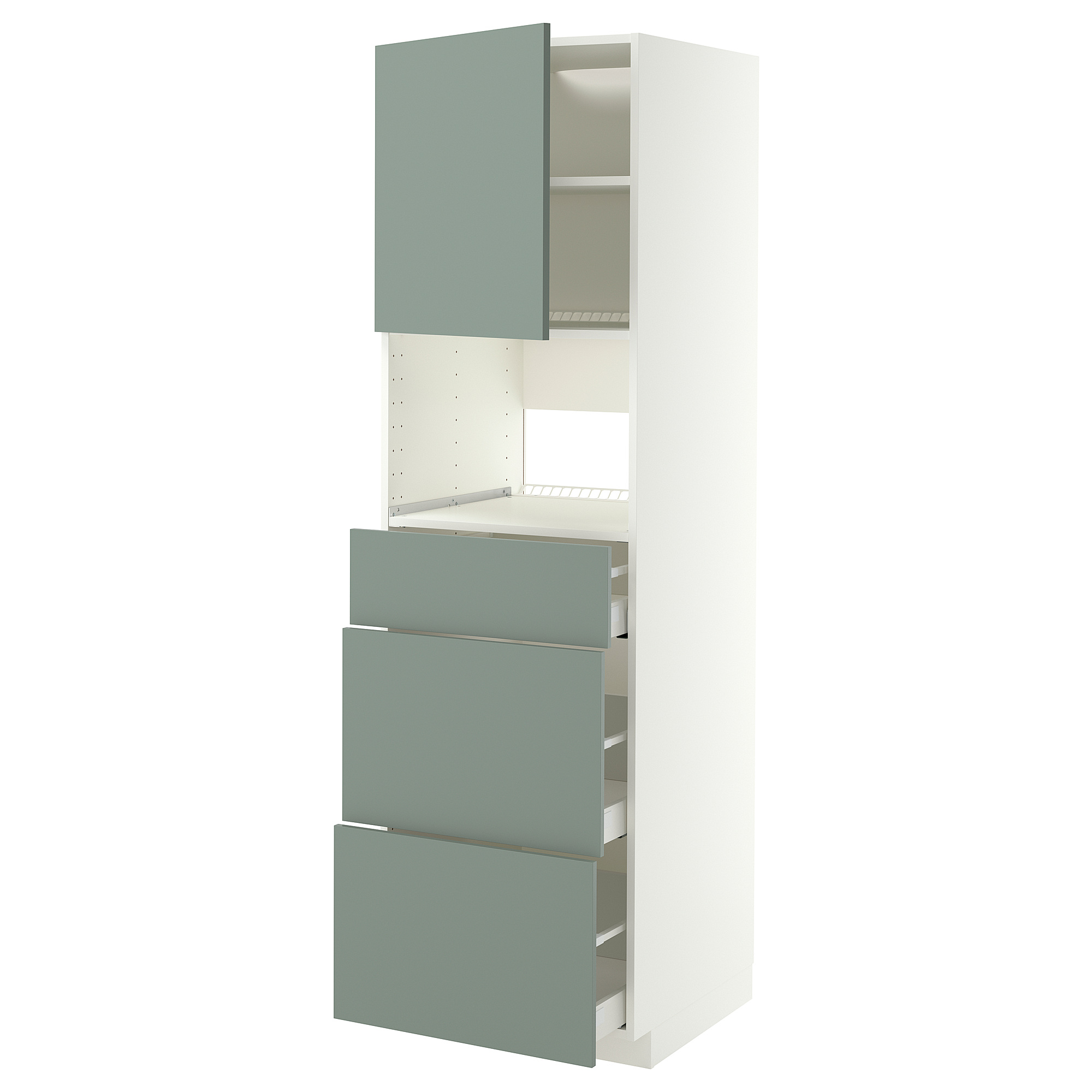METOD/MAXIMERA high cabinet f built-in appliances