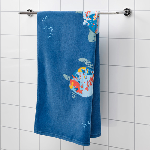 BLÅVINGAD bath towel
