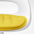 MALSKÄR/LOBERGET swivel chair + pad