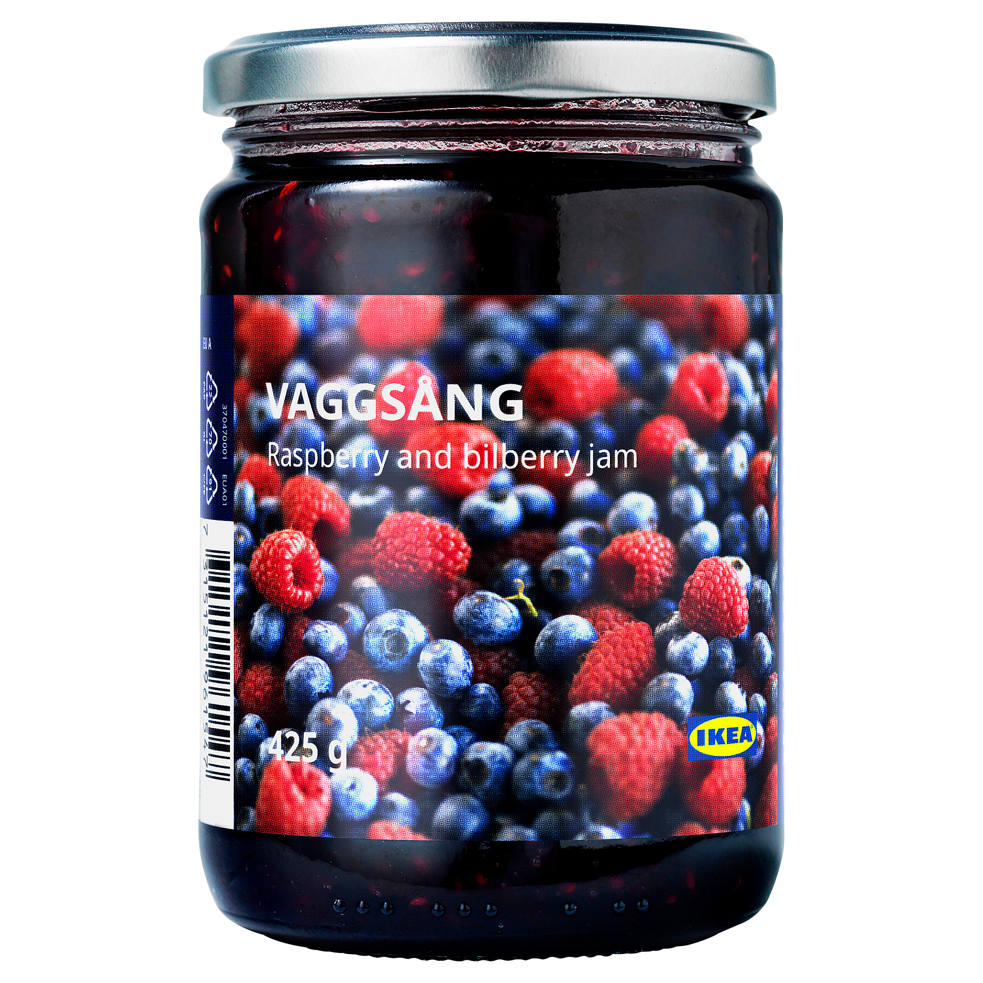 VAGGSÅNG rasp- and bilberry jam