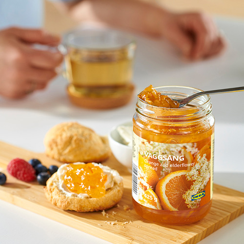 VAGGSÅNG orange and elderflower spread