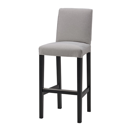 BERGMUND cover for bar stool with backrest