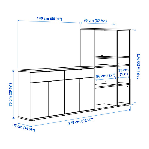 VIHALS storage combination