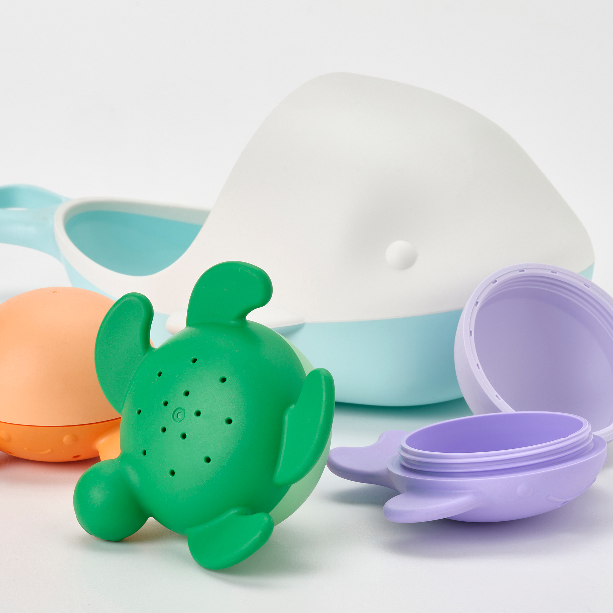 ÄNGSHUMLA 4-piece bath toy set