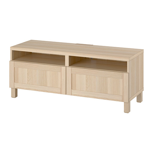 BESTÅ TV bench with drawers