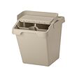 SORTERA sorting bin with insert and lid