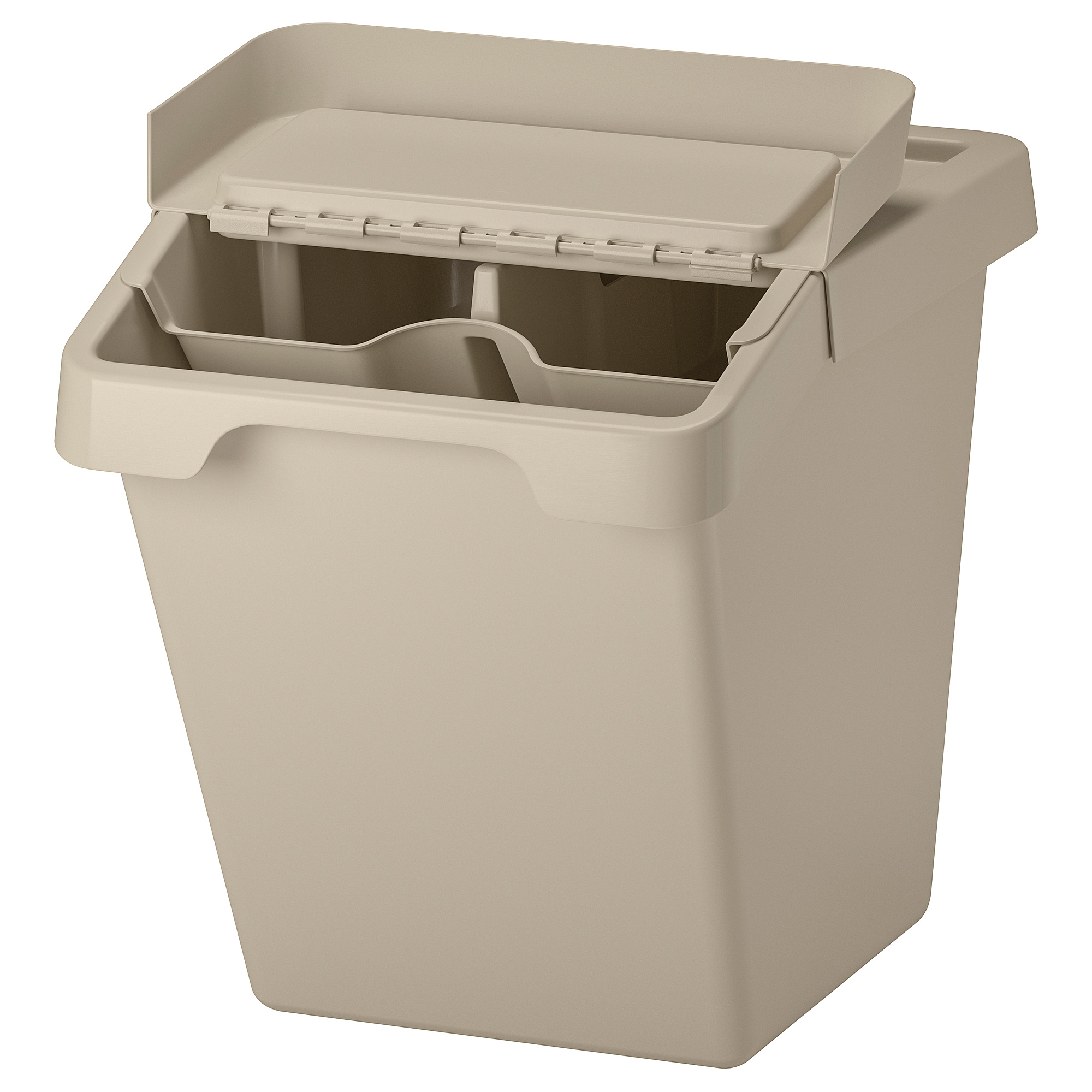 SORTERA sorting bin with insert and lid