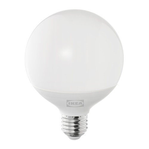 LUNNOM lampadina LED peretta E14 100 lumen, trasparente - IKEA Italia