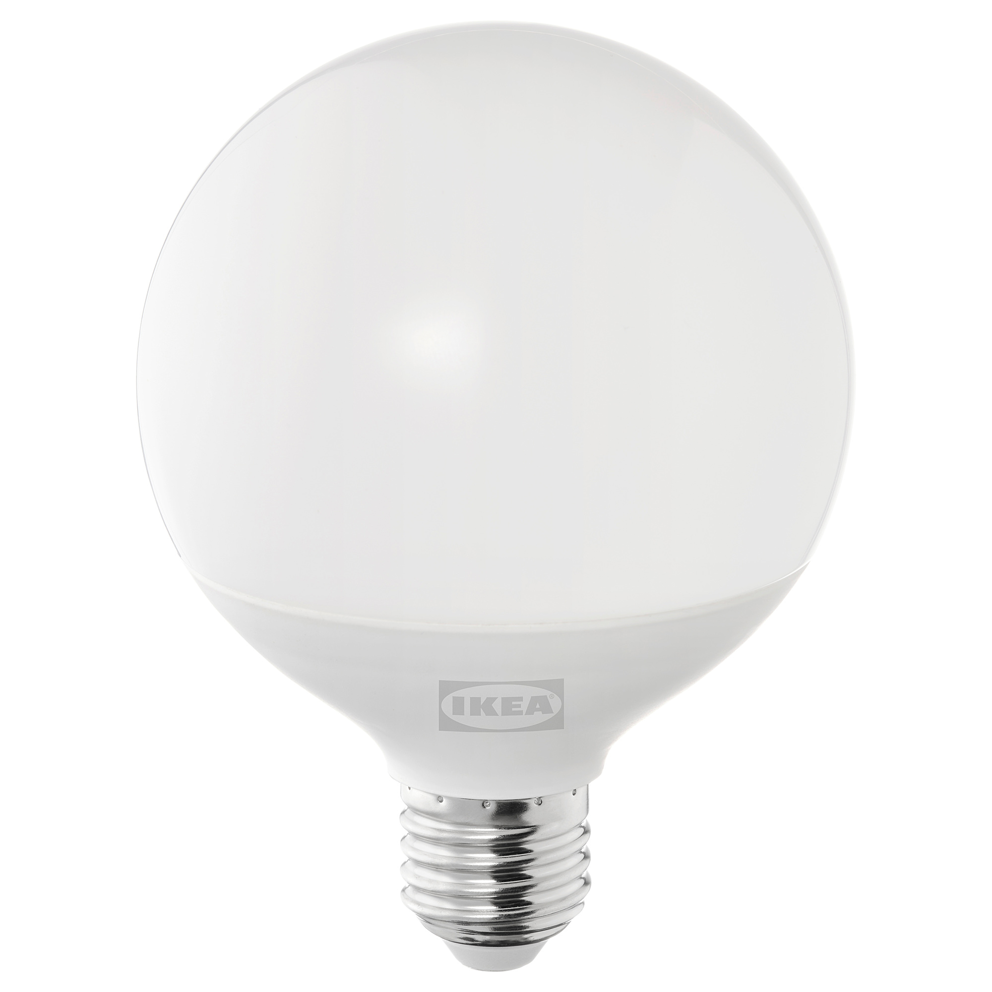 SOLHETTA Ampoule LED E27 470 lumen, globe transparent - IKEA Belgique