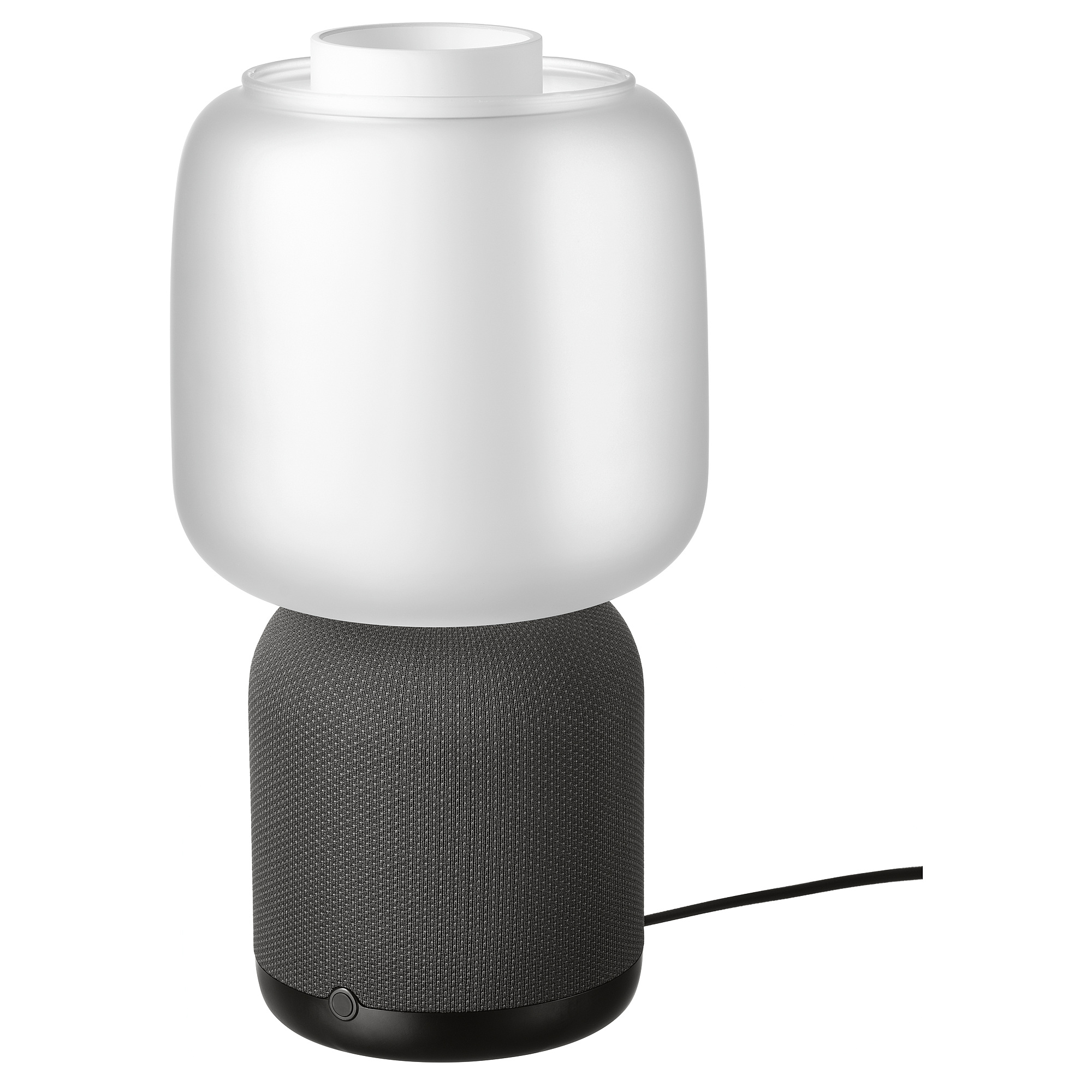 SYMFONISK speaker lamp w Wi-Fi, glass shade