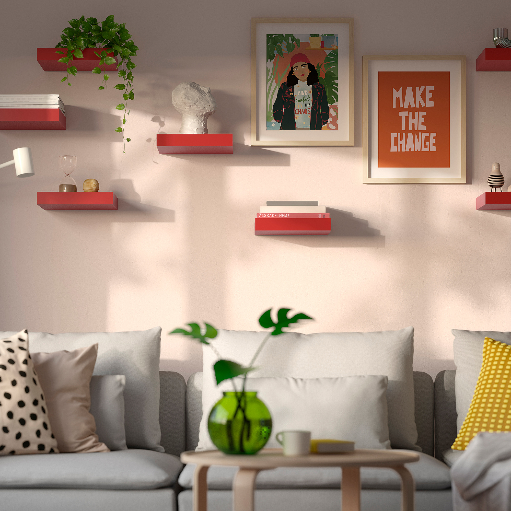 LACK wall shelf