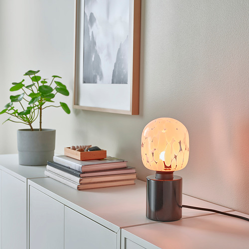 MARKFROST/MOLNART table lamp with light bulb