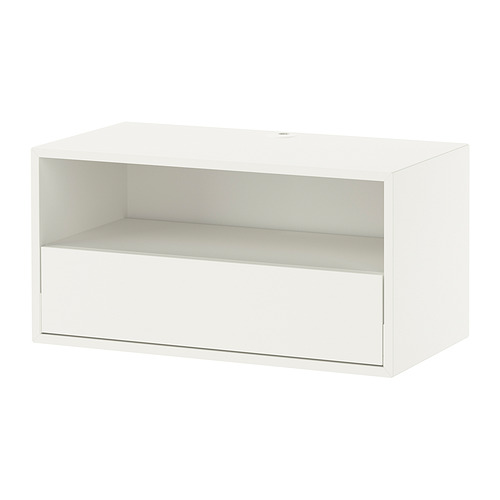 EKET - media shelf, white, 70x35x35 cm | IKEA Hong Kong and Macau - PE965108_S4