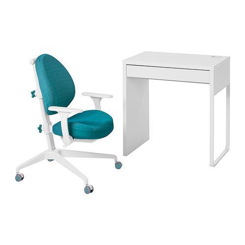 GUNRIK/MICKE desk and chair