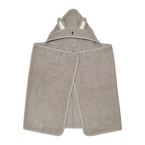 LEN - baby towel with hood, beige/bunny-shaped, 60x125 cm | IKEA Hong Kong and Macau - E1003832_S4