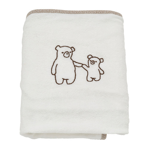 VÄDRA - cover for babycare mat, white/terry, 48x74 cm | IKEA Hong Kong and Macau - E1003876_S4