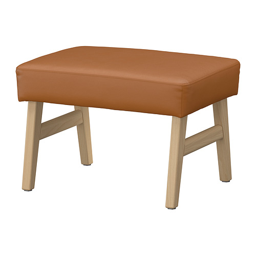 EKENÄSET - footstool, oak effect/Grann/Bomstad golden-brown | IKEA Hong Kong and Macau - E1003906_S4