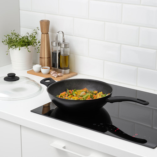 HEMLAGAD wok with lid