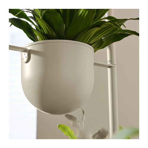DAKSJUS plant stand with 3 plant pots