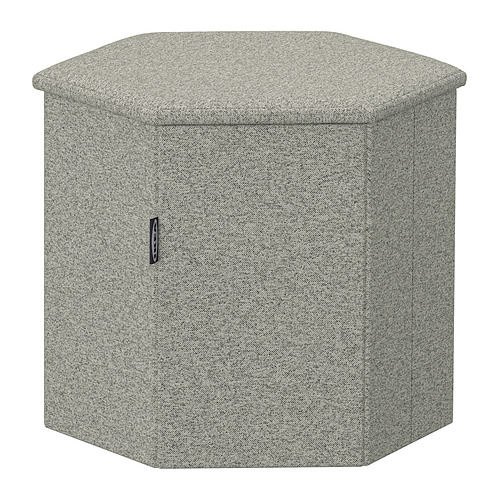 KJUGE - pouffe with storage, Öreryd grey-beige | IKEA Hong Kong and Macau - E1003975_S4