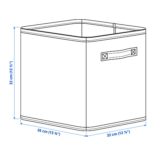SLÅTTERVALL storage basket