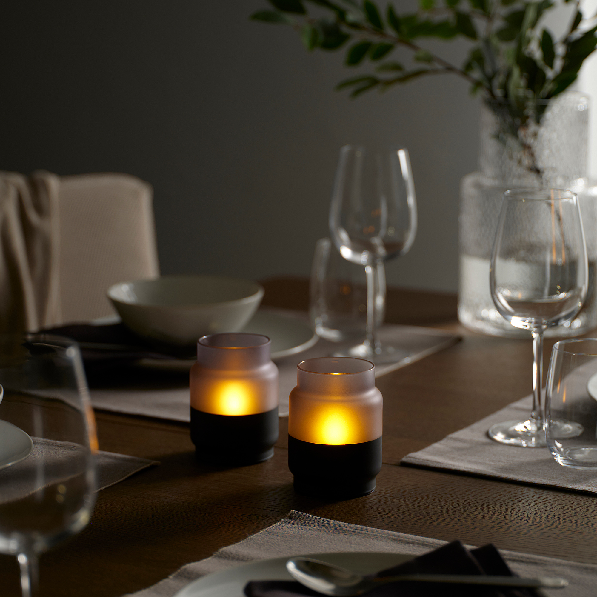 HJULMÖJA LED table decoration