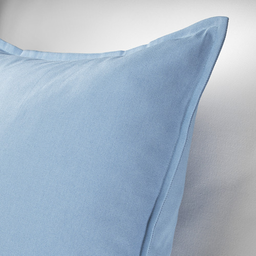 GURLI cushion cover, 50x50 cm, light blue