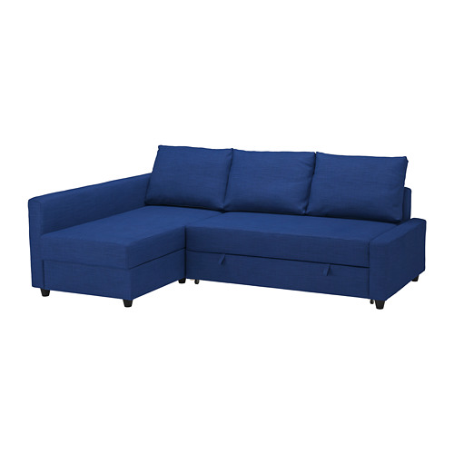 FRIHETEN corner sofa-bed with storage