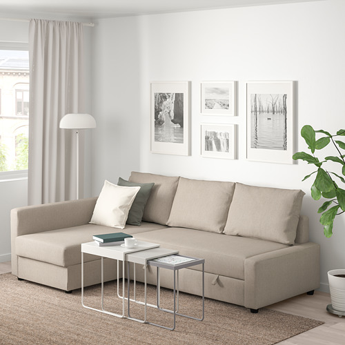FRIHETEN corner sofa-bed with storage