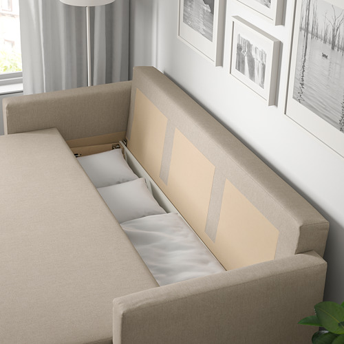FRIHETEN 3-seat sofa-bed with storage