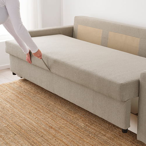 FRIHETEN 3-seat sofa-bed with storage