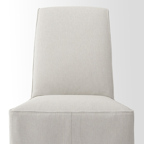 BERGMUND chair with long cover