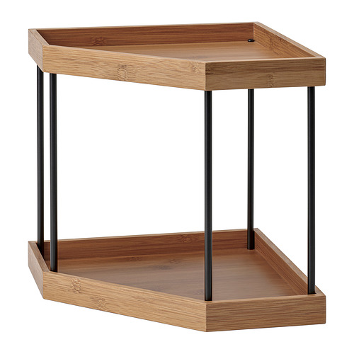 NÅLBLECKA - corner shelf, metal/bamboo for kitchen countertop | IKEA Hong Kong and Macau - E1004099_S4