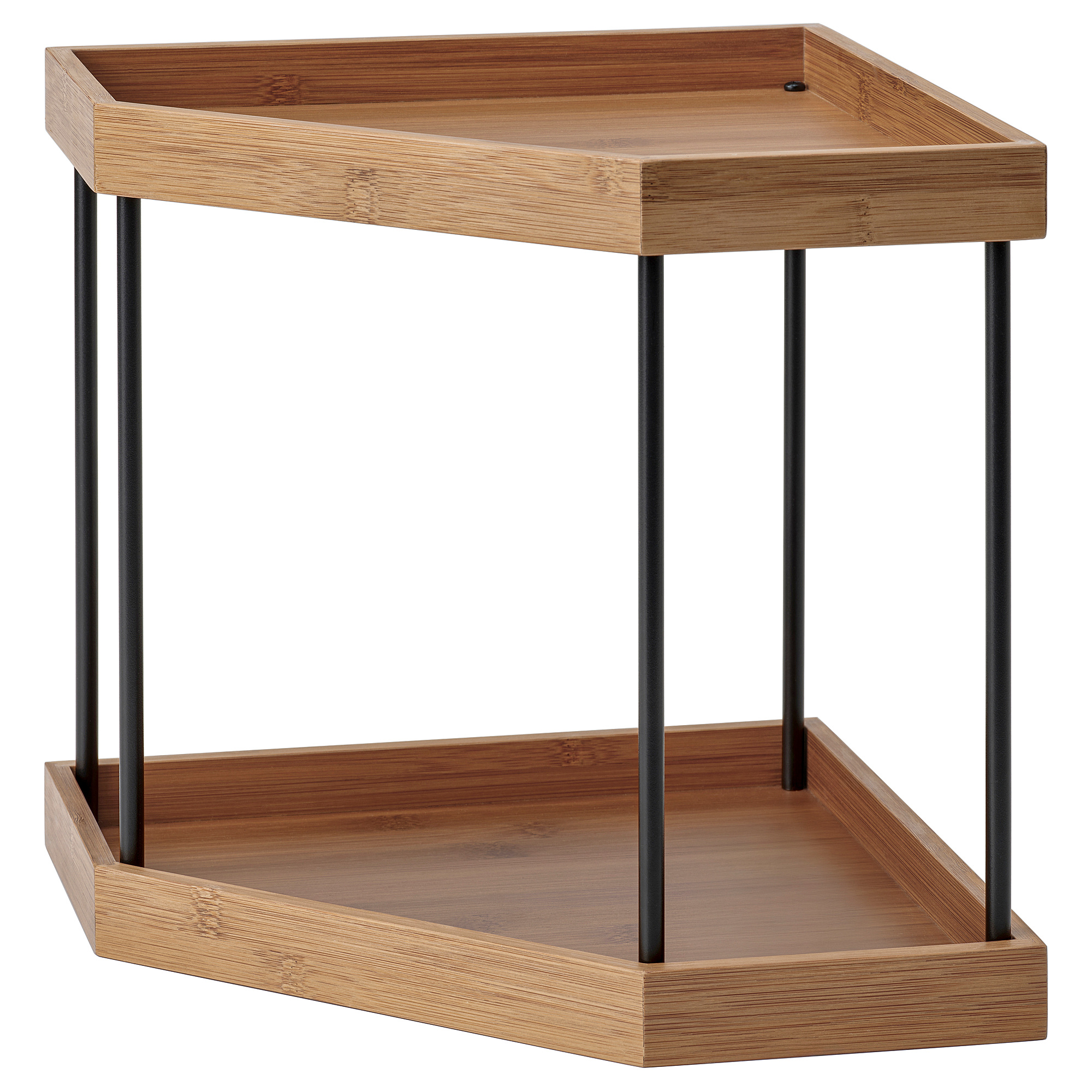 NÅLBLECKA corner shelf