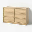 ANKARUDDEN chest of 6 drawers
