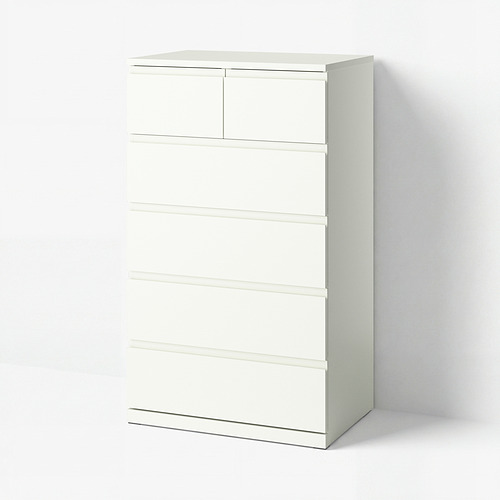 STORKLINTA chest of 6 drawers