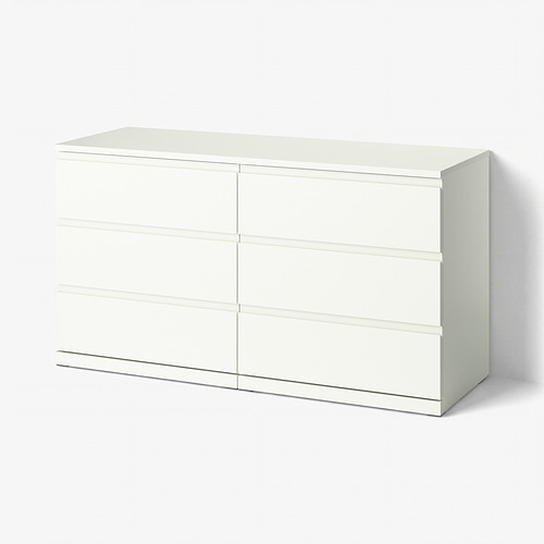 STORKLINTA chest of 6 drawers