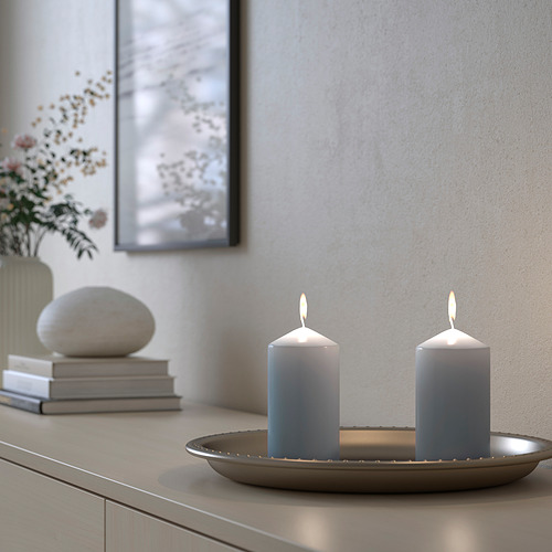 DAGLIGEN unscented pillar candle